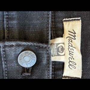 Madewell light black jeans